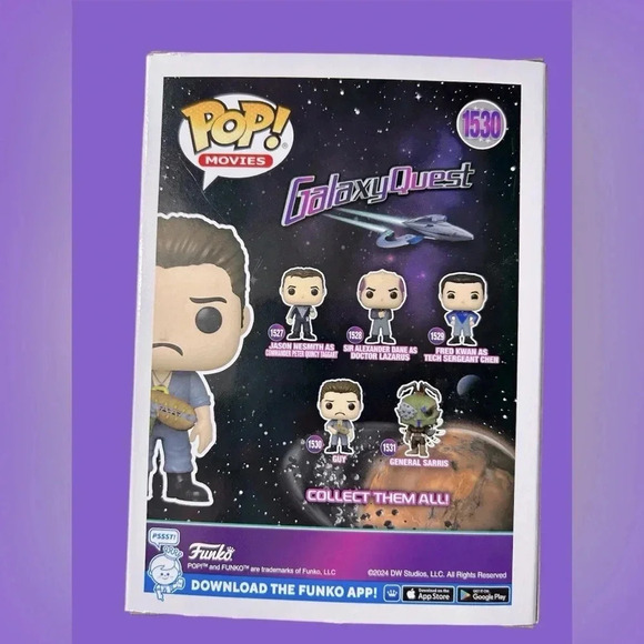 Galaxy Quest - Guy - Funko Pop! #1530 - BNIB 💙🤣 - Picture 3 of 4